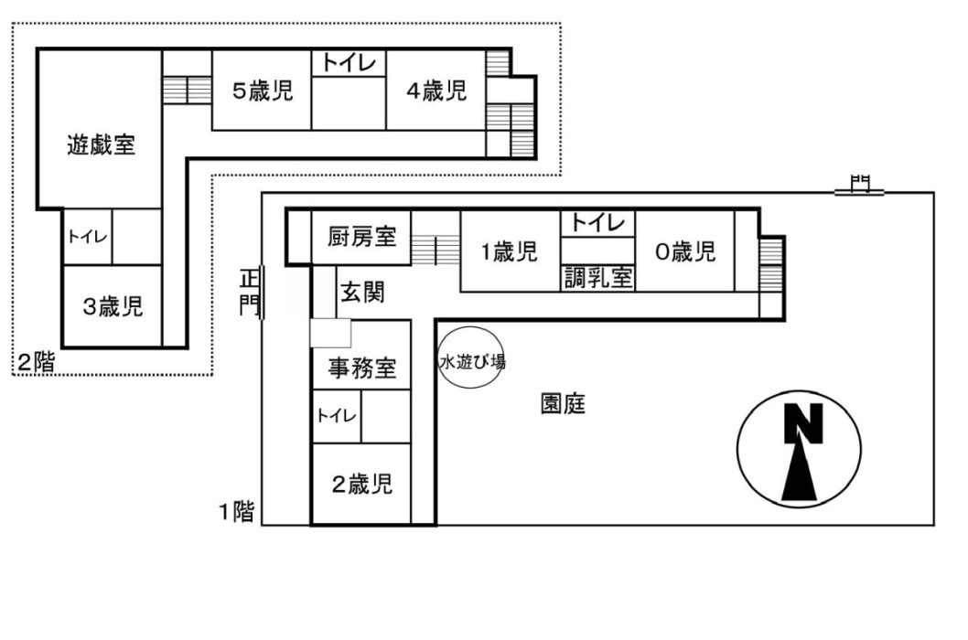 園舎案内図の画像