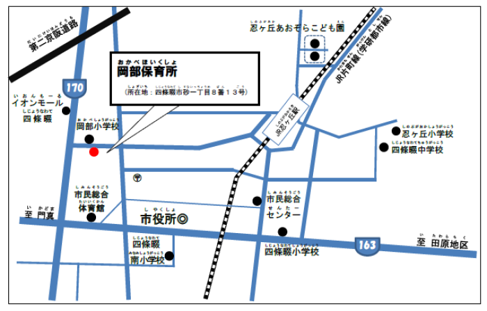 周辺地図の画像