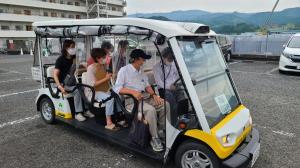 自動運転車試乗