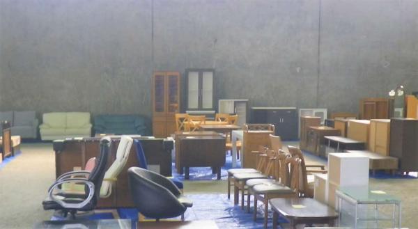 家具等のリユース展（令和4年度の様子）