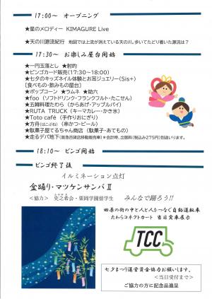 ちらし裏