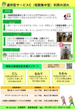 通所型サービスC（短期集中型）チラシ