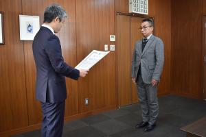 表彰式の様子