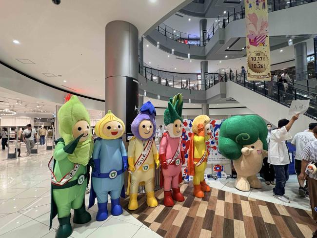 四條畷市のキャラクターの写真です。