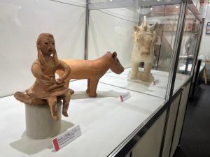 万博会場でのようす