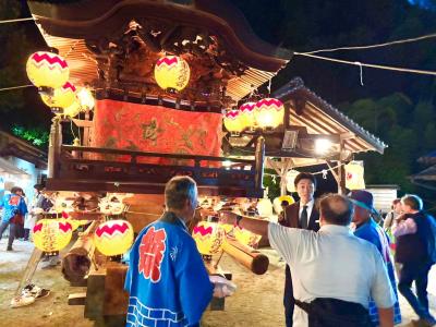 住吉神社　秋祭宵宮