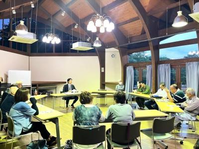 地域と市長の懇談
