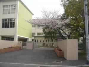 くすのき小学校 正門