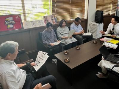 地域と市長の懇談
