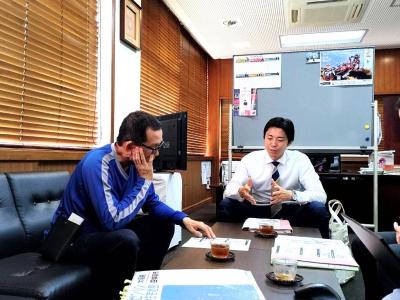 地域と市長の懇談　中野新町