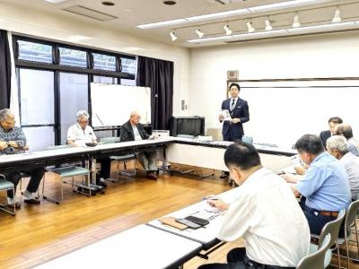 地域と市長の懇談（下田原）