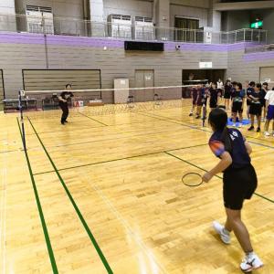 中学生とのバドミントン交流2