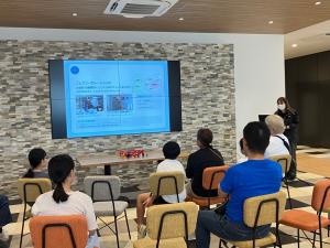 会社説明会の様子