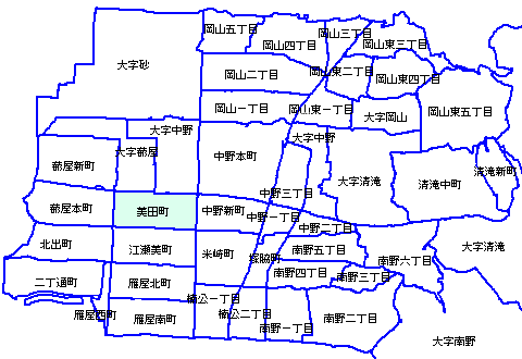 美田町地図