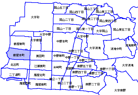 蔀屋本町地図