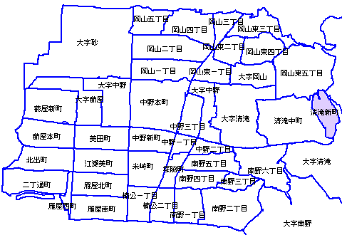 清滝新町地図