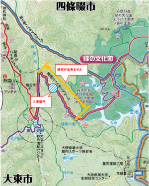 権現川ハイキングコース