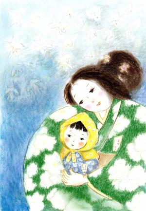 特別展　暗雲の彼方に光あり　イラスト